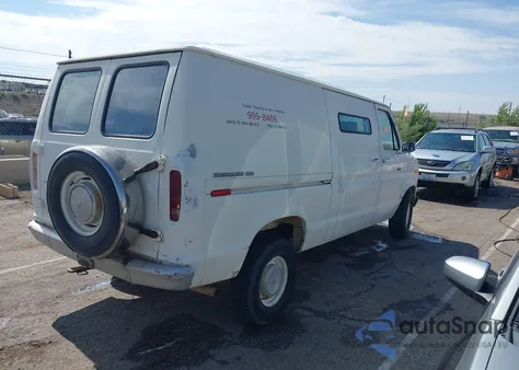 1981 Ford Econoline E150 Van from USA, damaged, VIN 2FTDE14F8BBA18979